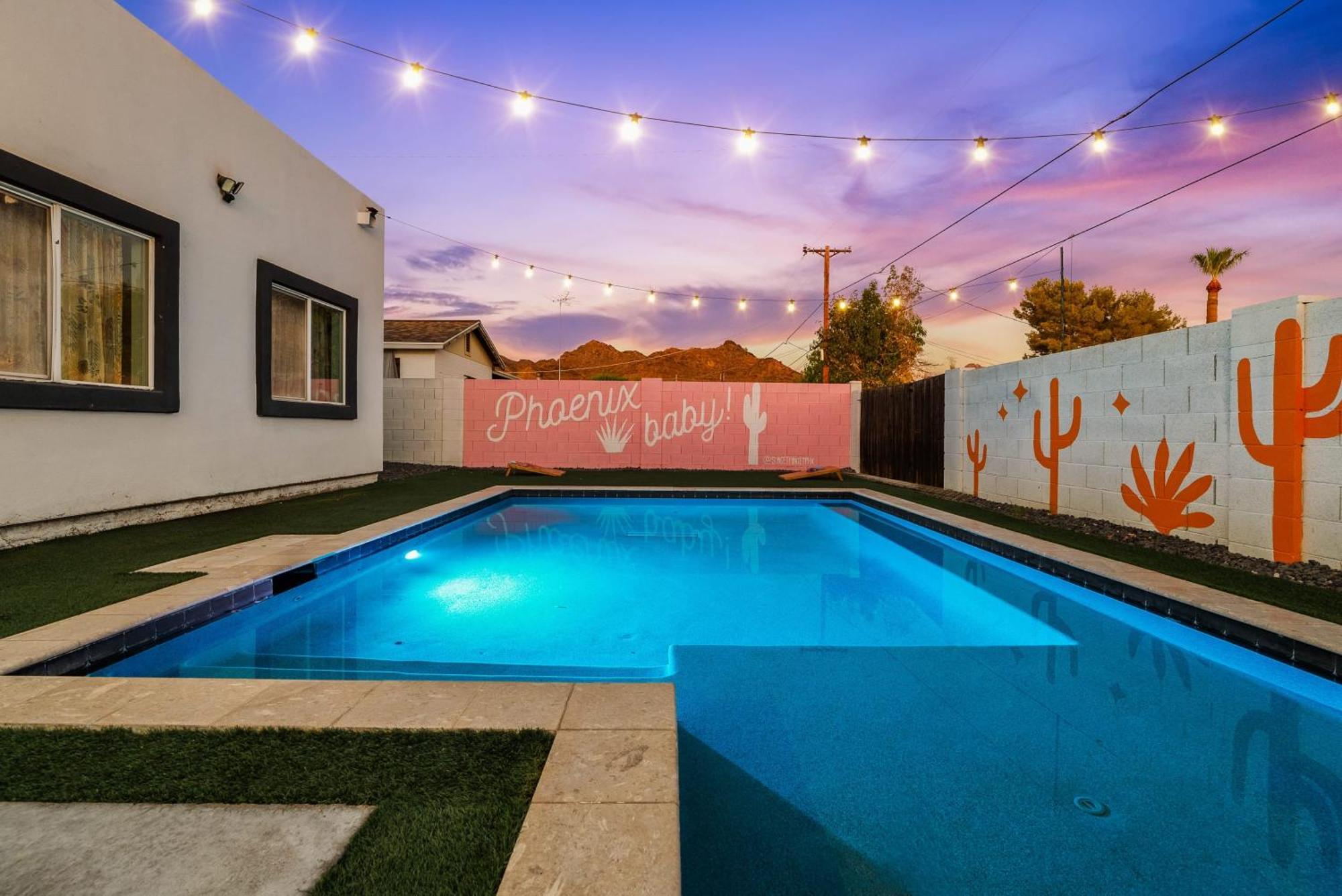 Heated Pool Game Room, Mountain Views Phoenix Exterior foto