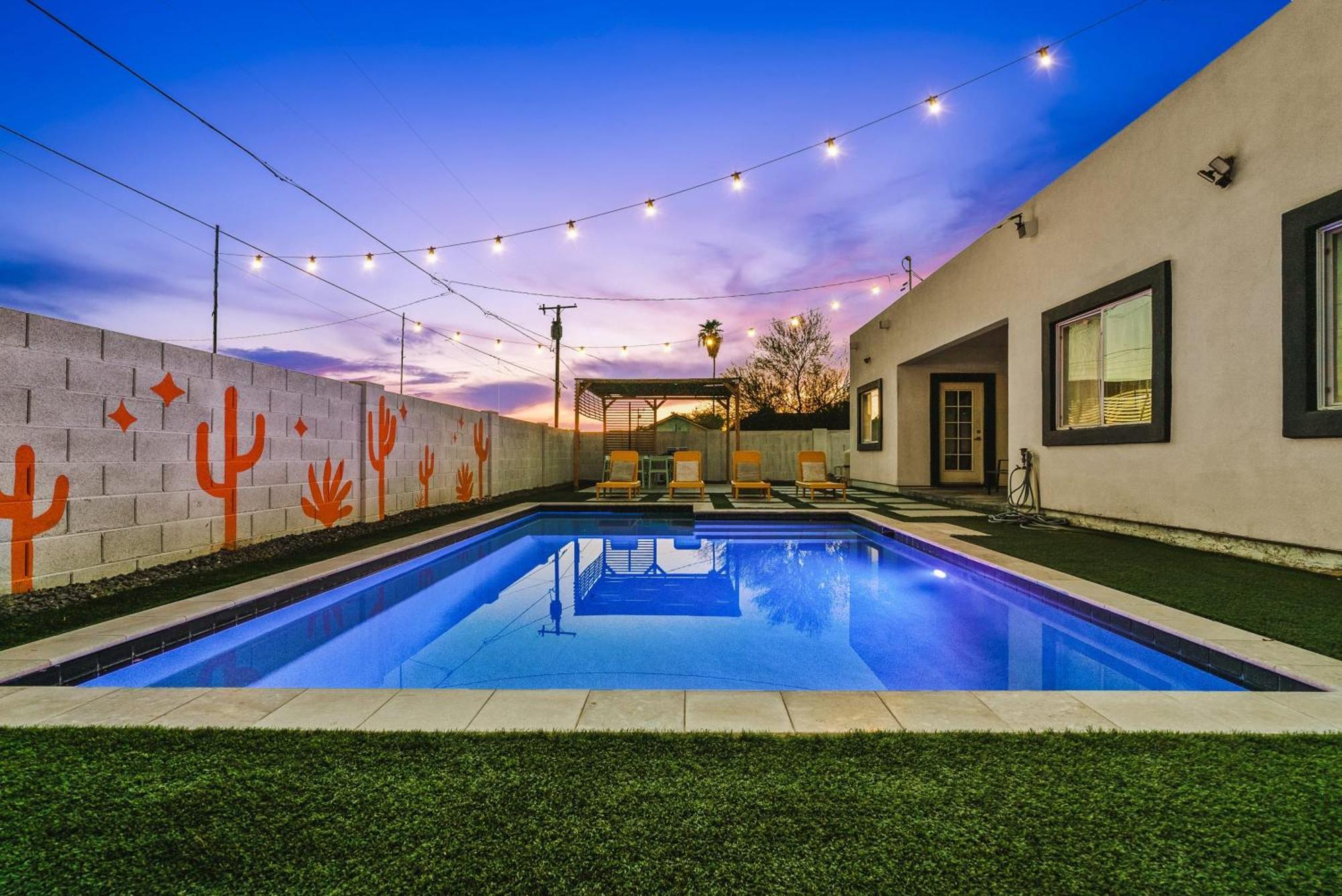 Heated Pool Game Room, Mountain Views Phoenix Exterior foto